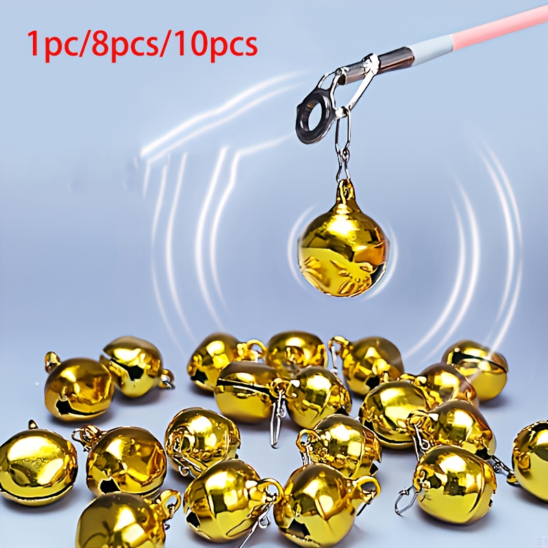 Fish Alarm - 8Pcs Fishing Bite Alarm Bells, Portable