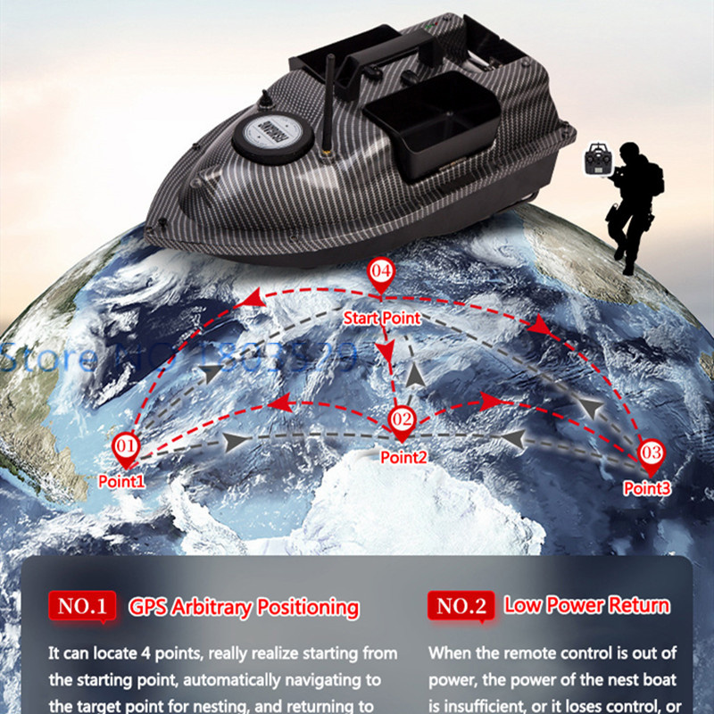 16PCS Point GPS Nesting Bait B - مراجعة Fish Finder Gps وسعره