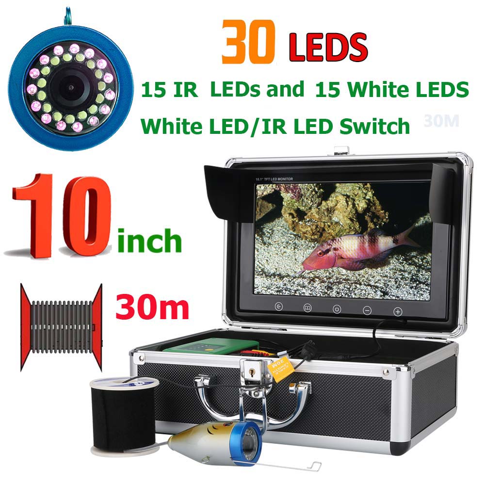MaoTeWang 10'' Winter Fish Fin - مراجعة Fish Finder Cable وسعره