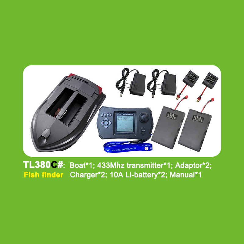 Auto Return GPS Sonar Bait Boa - مراجعة Fishing Gps وسعره