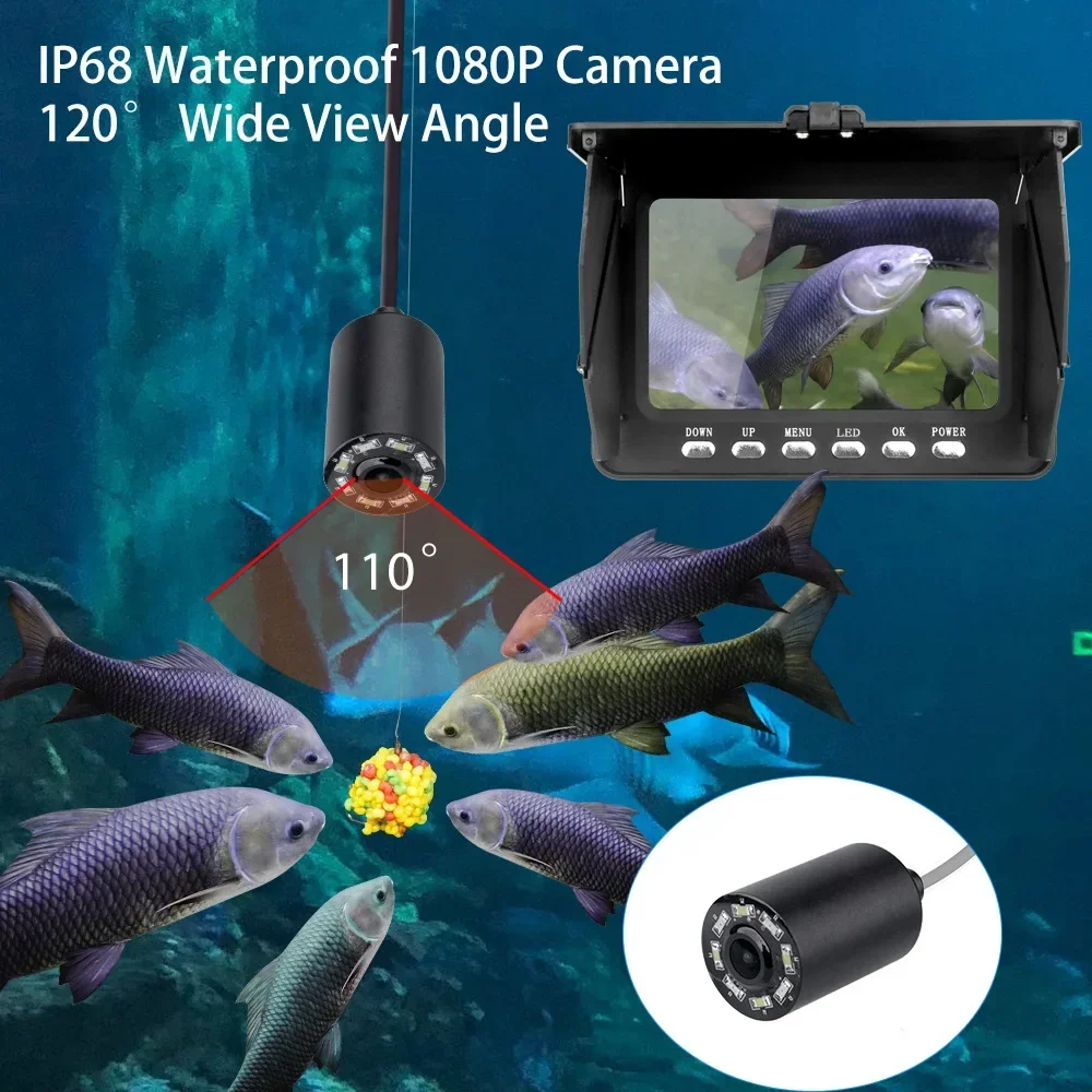 Fish Finder 5.0 Inch LCD Displ - مراجعة Fish Finder Cable وسعره