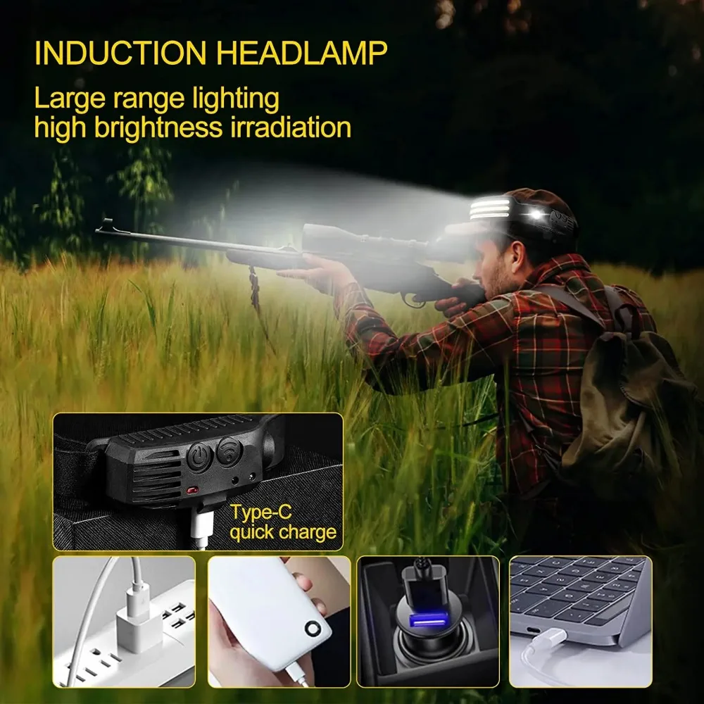 Rechargeable COB LED Induction - مراجعة Fish Finder Battery وسعره