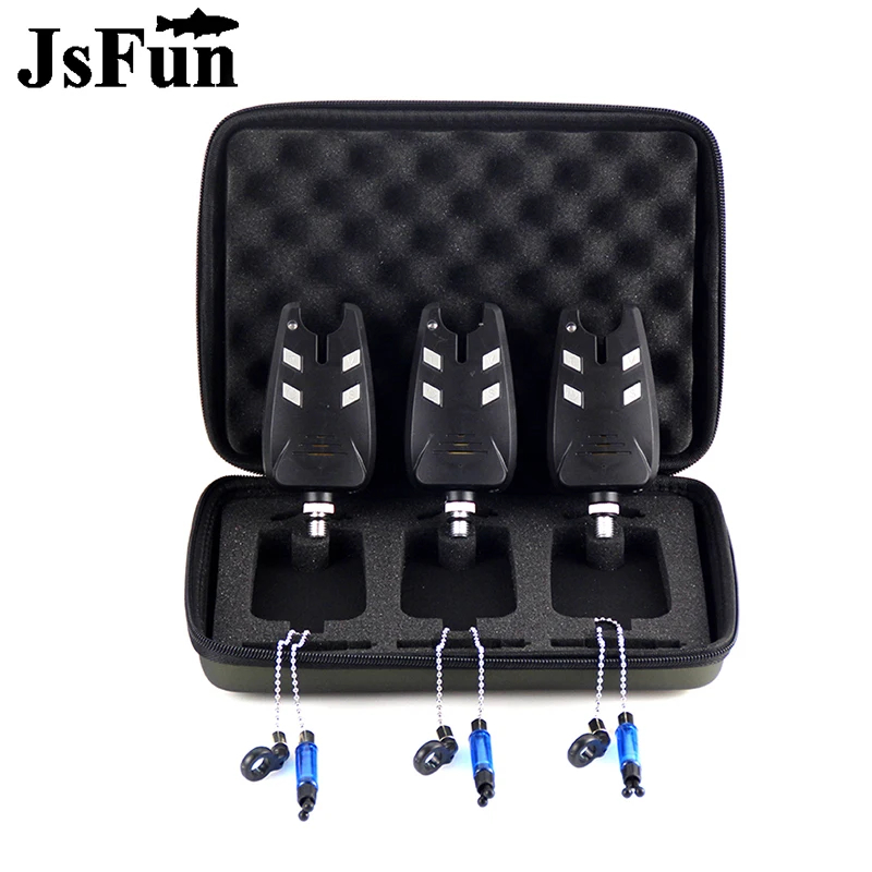 JSFUN 3PCS Carp Fishing Alarm  - مراجعة Bite Indicator وسعره