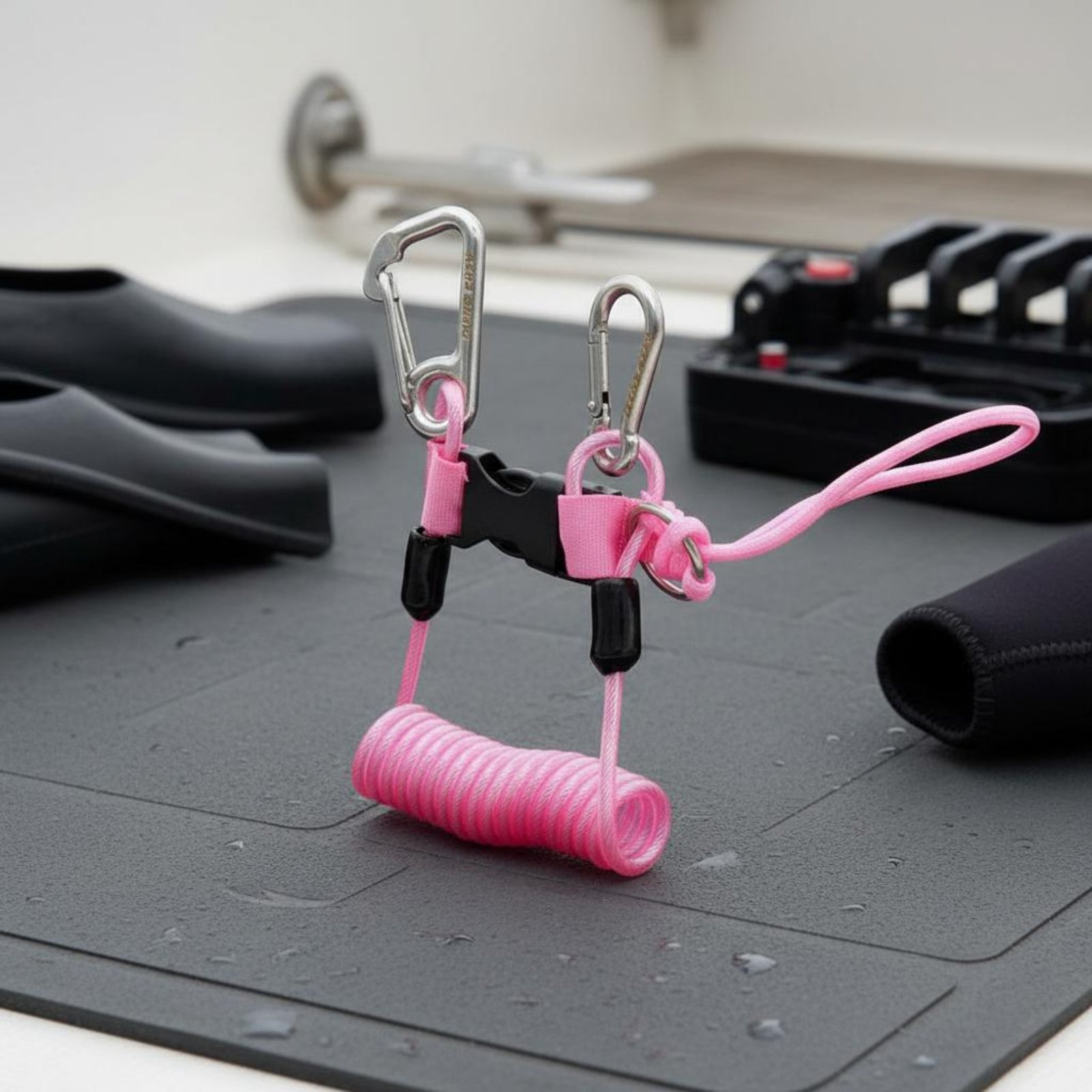 Underwater Diving Coil Lanyard - مراجعة Underwater Camera وسعره