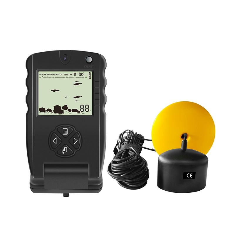 New Portable Fish Finder, Ice  - مراجعة Fish Finder Portable وسعره