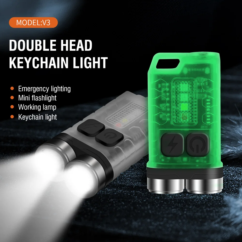 BORUiT V3 LED Keychain Portabl - مراجعة Fishing Light وسعره