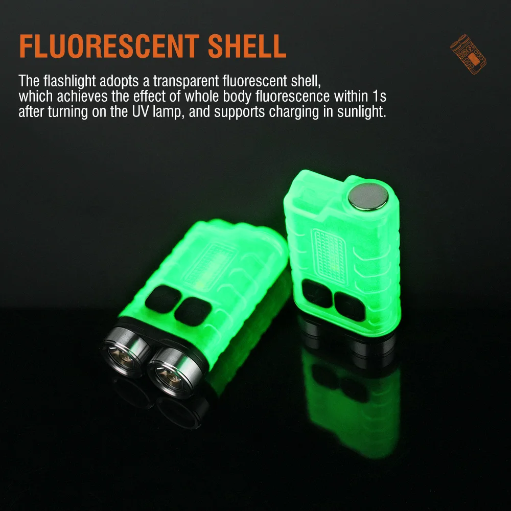 BORUiT V3 LED Keychain Portabl - مراجعة Fishing Light وسعره