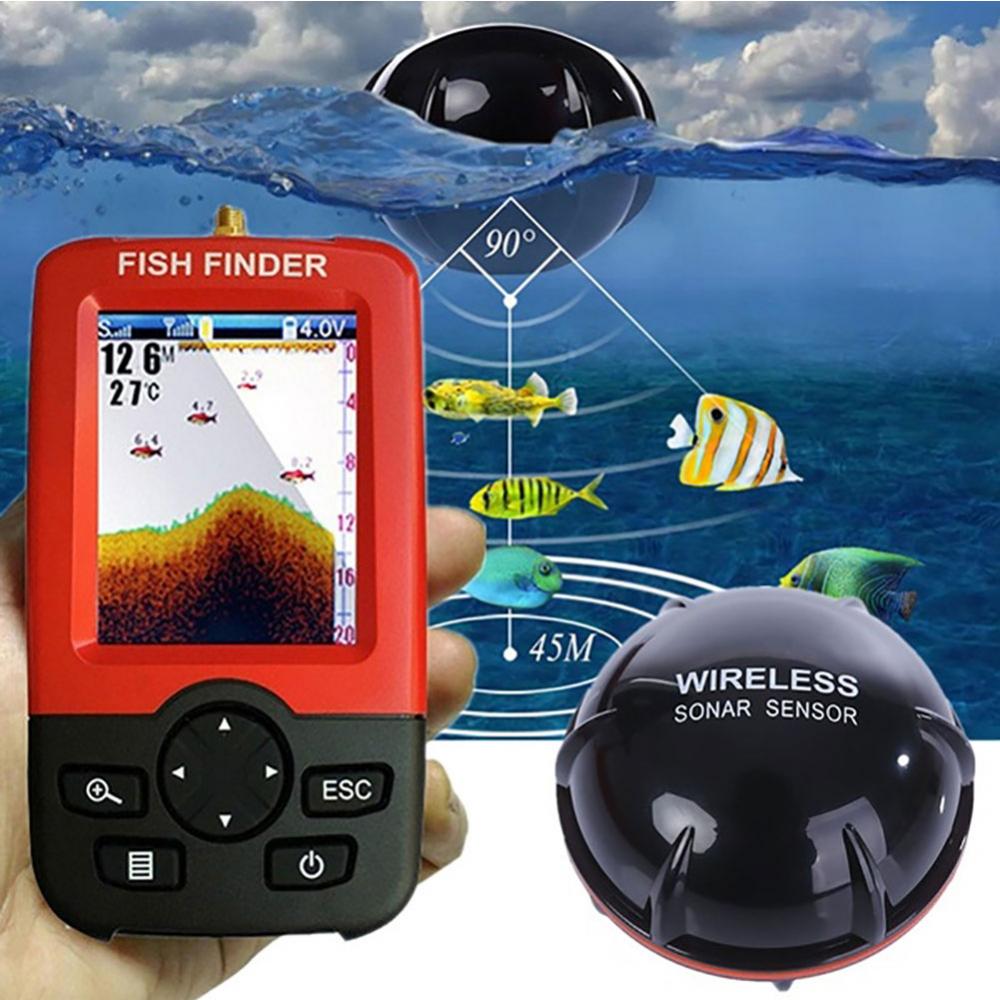 Lake Sea Fishing Smart Portabl - مراجعة Fish Finder Portable وسعره