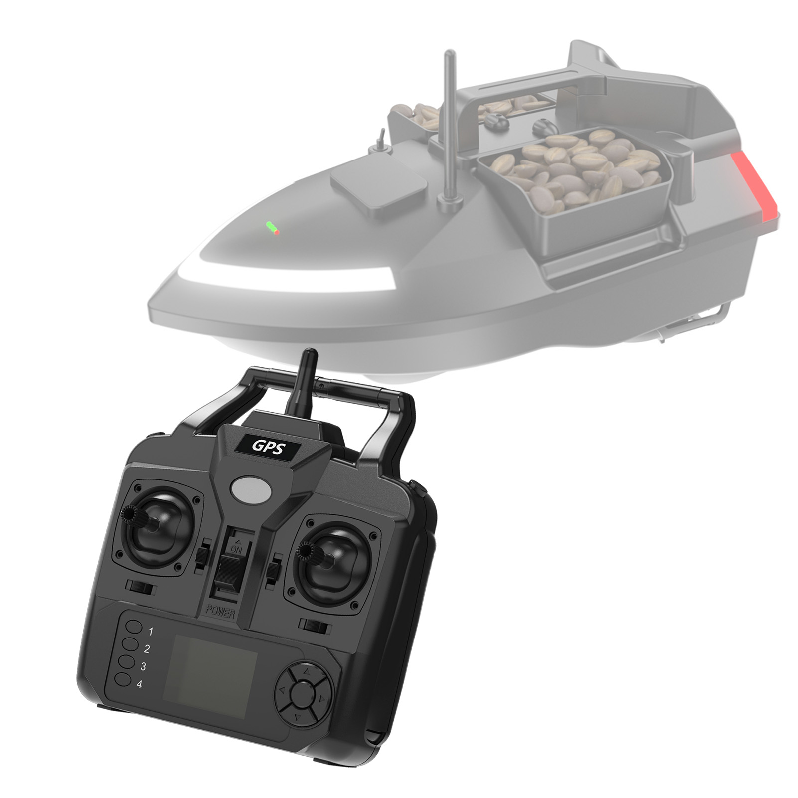 Remote Control for V020 GPS Fi - مراجعة Fish Finder Cable وسعره