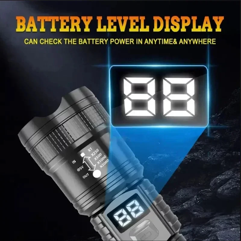 Rechargeable LED Flashlight 10 - مراجعة Fishing Light وسعره