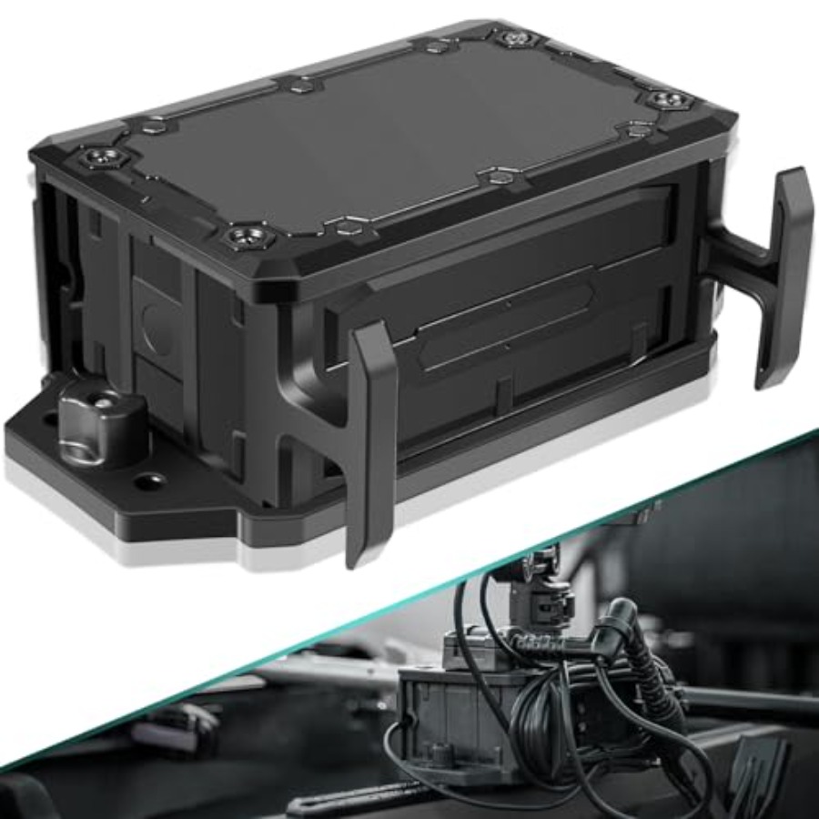 Track Mounted Battery Box for  - مراجعة Fish Finder Mount وسعره