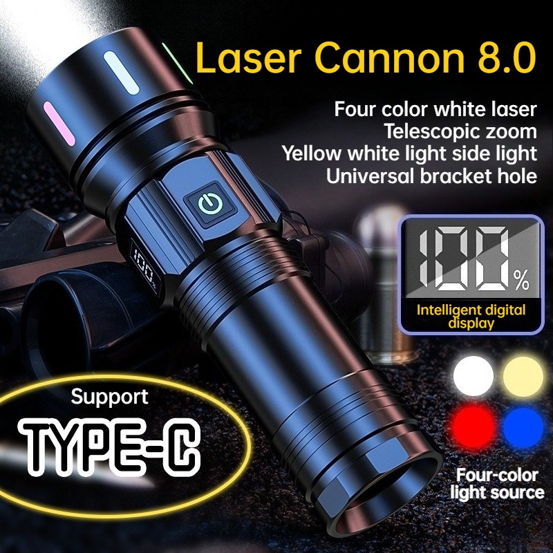 Strong Light LED Flashlight Te - مراجعة Fishing Light وسعره