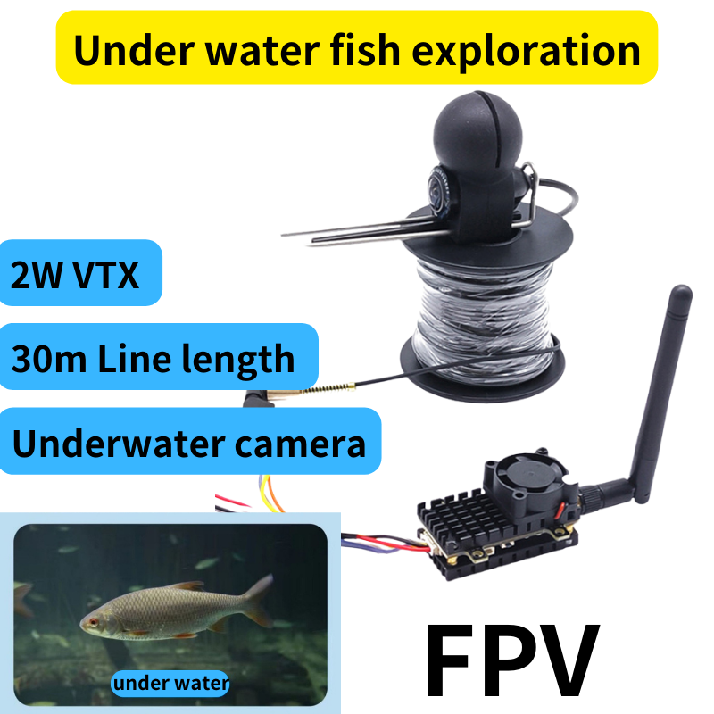 2W image transmission wireless - مراجعة Underwater Camera وسعره