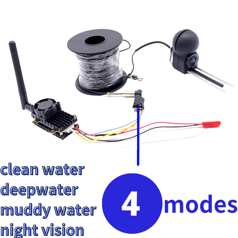2W image transmission wireless - مراجعة Underwater Camera وسعره
