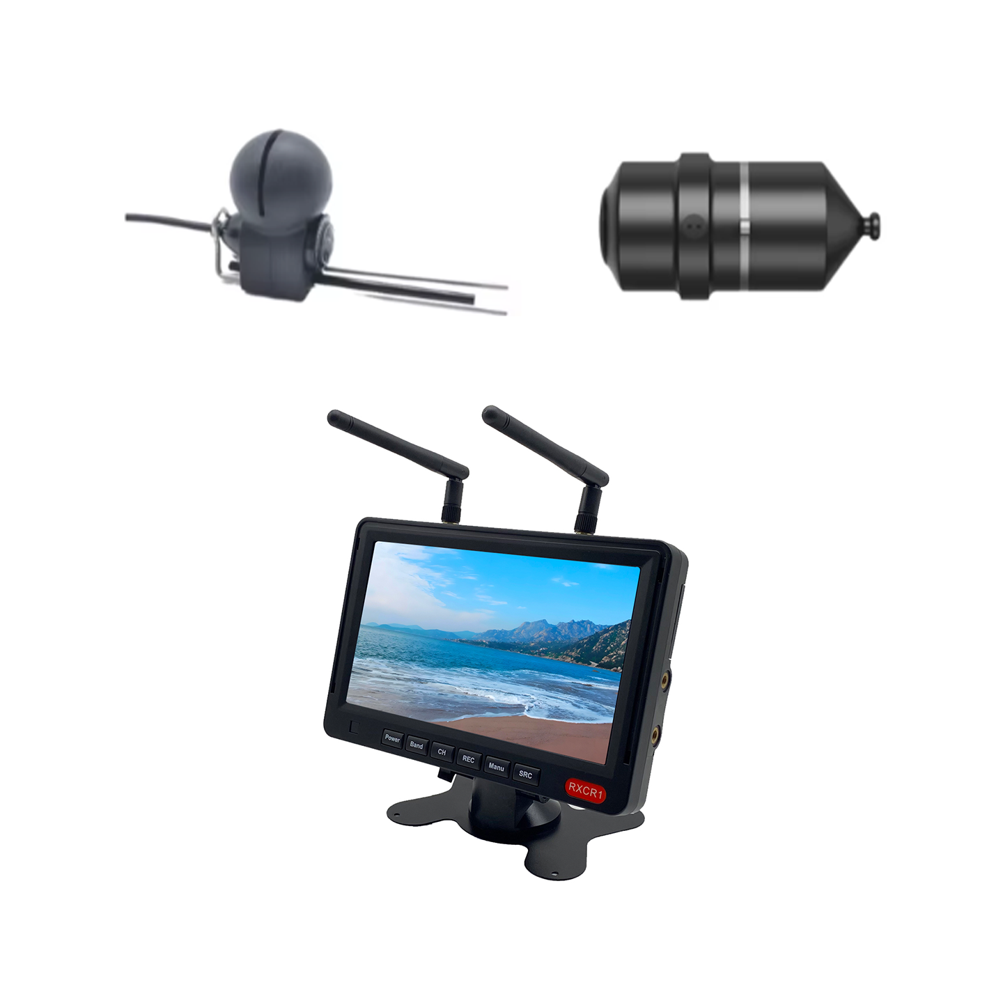 2W image transmission wireless - مراجعة Underwater Camera وسعره