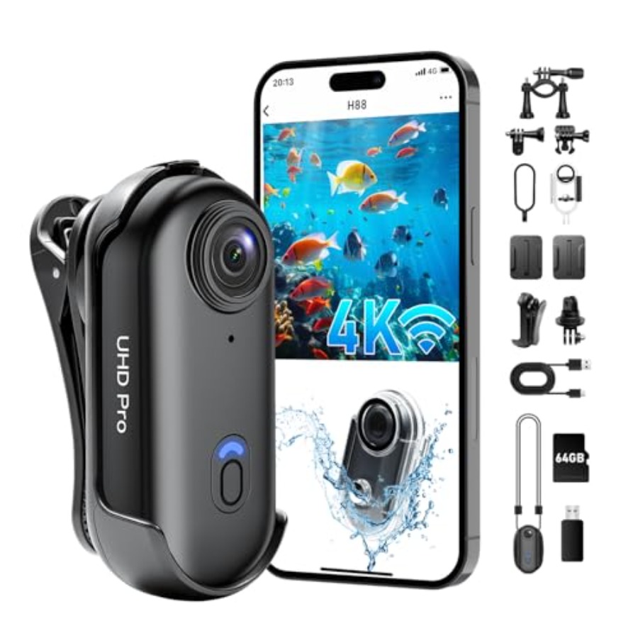 4K Action Camera for Cycling H - مراجعة Fishing Camera وسعره