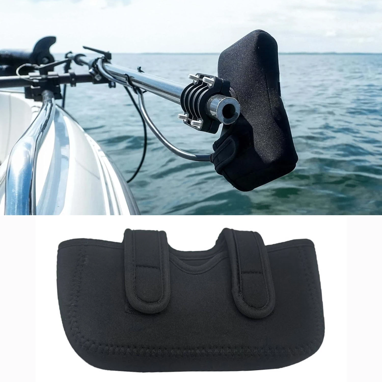 Travel Transducer Cover for Ga - مراجعة Fish Finder Case وسعره