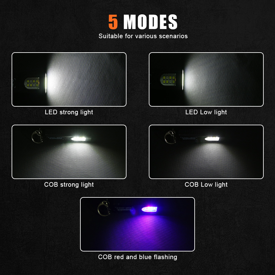 Multifunctional Keychain Flash - مراجعة Fishing Light وسعره