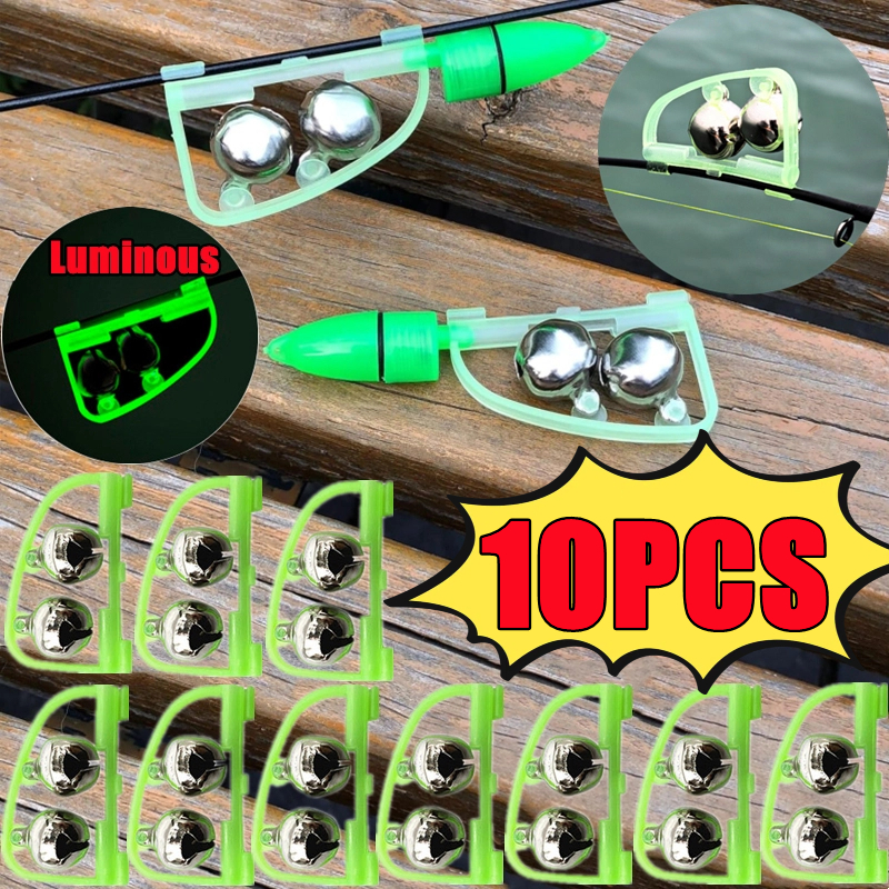 New 1-10PCS Luminous Light Twi - مراجعة Fish Alarm وسعره