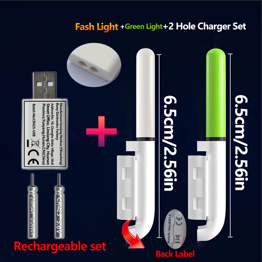 Fishing 5-Piece Set (2 Rod Tip - مراجعة Fish Finder Charger وسعره
