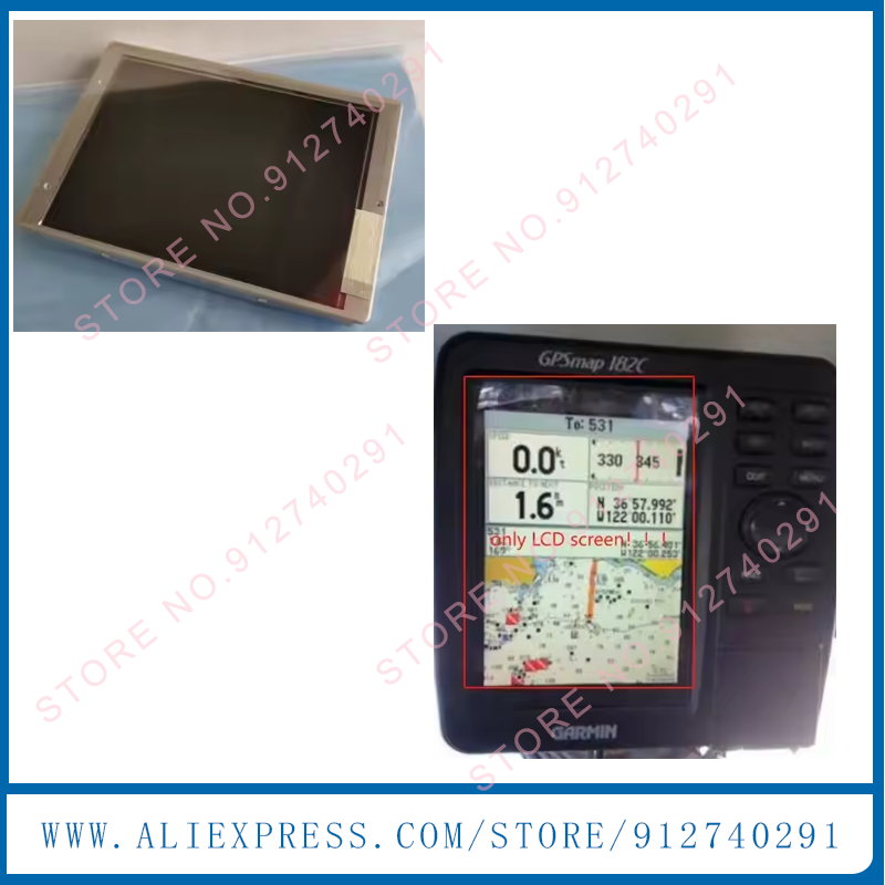 Original 5''inch LCD Display S - مراجعة Fish Finder Gps وسعره