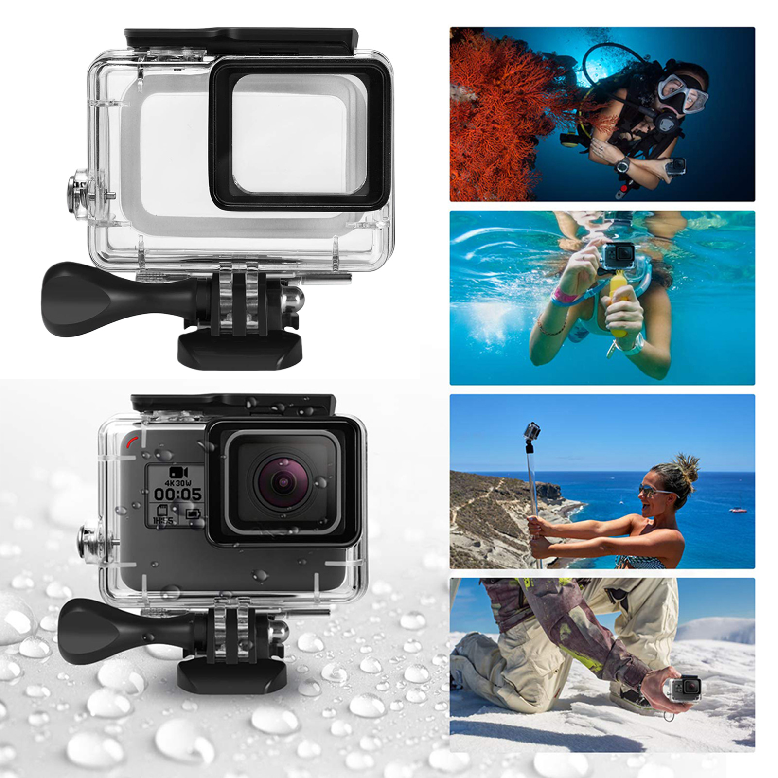 148FT/45M Underwater Diving Ca - مراجعة Underwater Camera وسعره