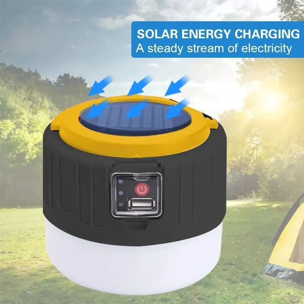 Solar Camping Lantern Recharge - مراجعة Fishing Light وسعره