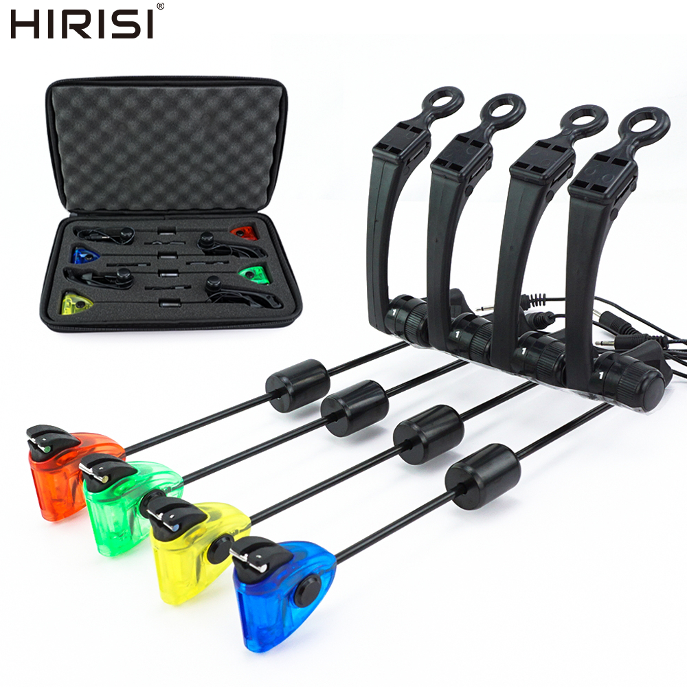 Hirisi B2031 4 Pcs Carp Fishin - مراجعة Bite Alarm وسعره