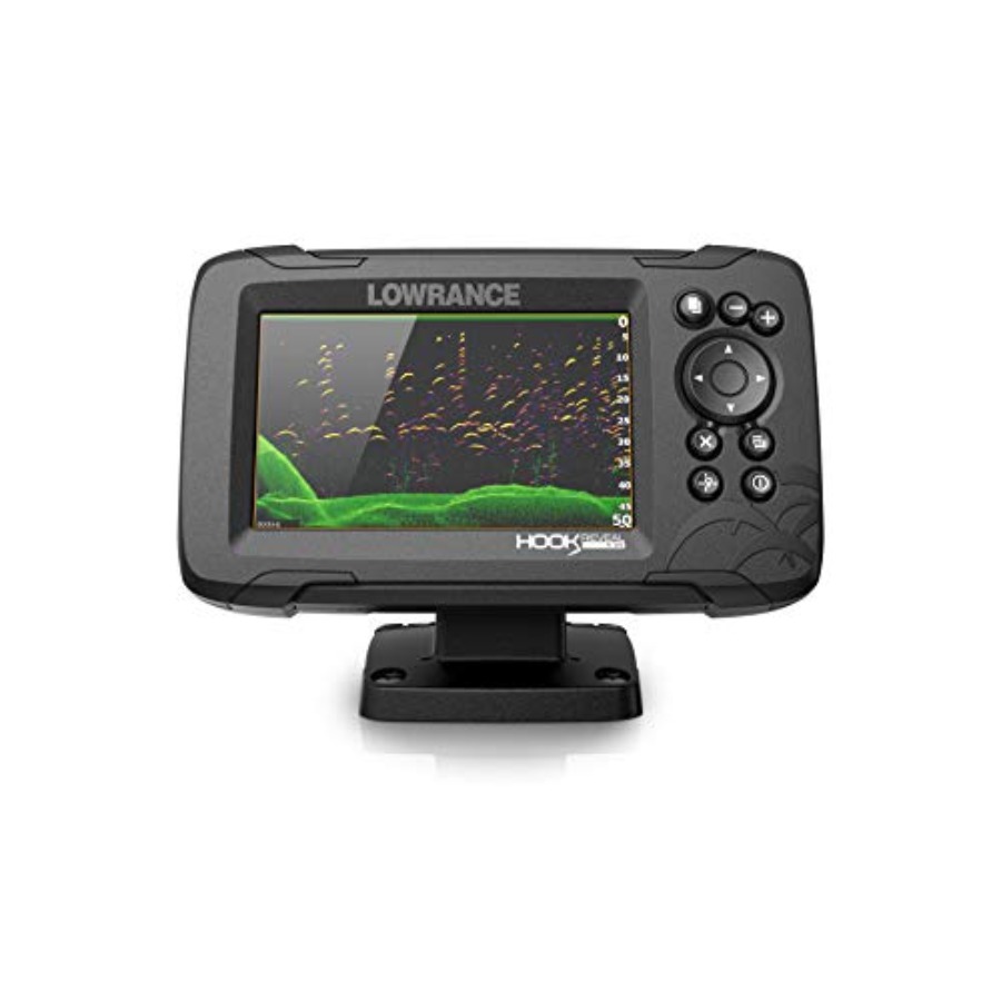 5-inch Fish Finder with SplitS - مراجعة Fish Finder Transducer وسعره