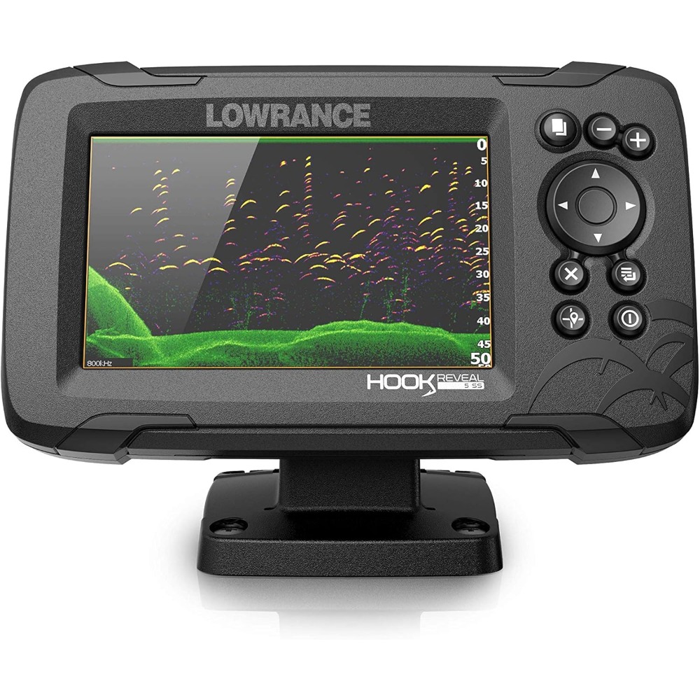 HOOK Reveal 5 SplitShot - 5-in - مراجعة Fish Finder Transducer وسعره
