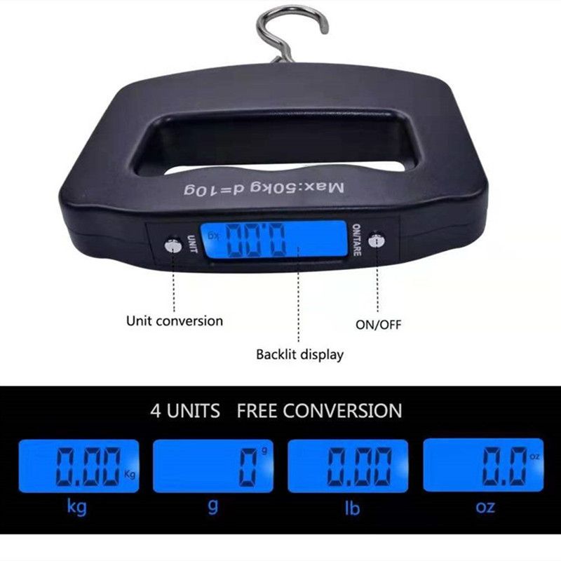 50kg Digital Fishing Scale Han - مراجعة Fish Finder Battery وسعره