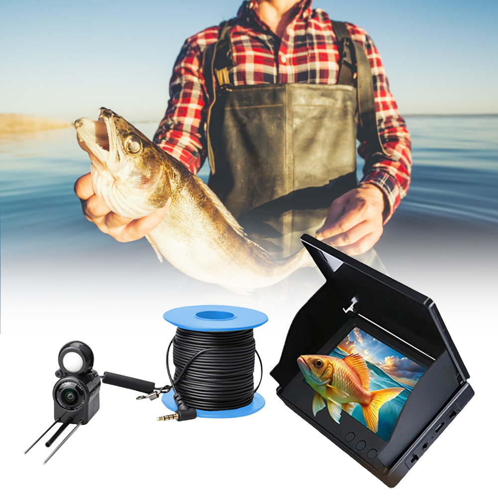 Underwater Fishing Camera 4.3  - مراجعة Fish Finder Cable وسعره