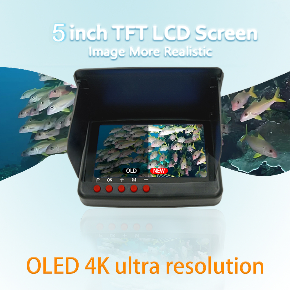YS5A 5 Inch DVR 4K Resolution  - مراجعة Fishing Depth Finder وسعره