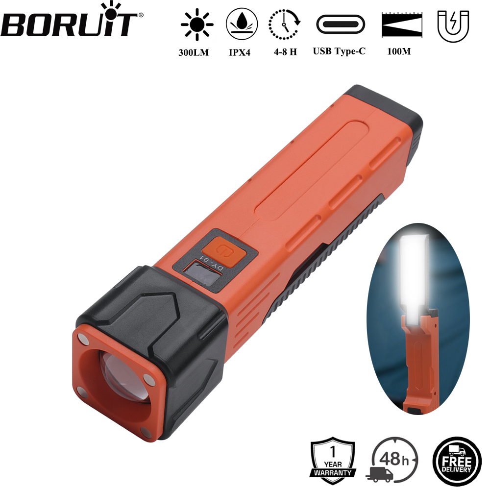 BORUiT 300LM LED Work Light Zo - مراجعة Fishing Light وسعره