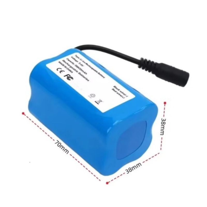 7.4V 19800mAh Battery with USB - مراجعة Fish Finder Charger وسعره