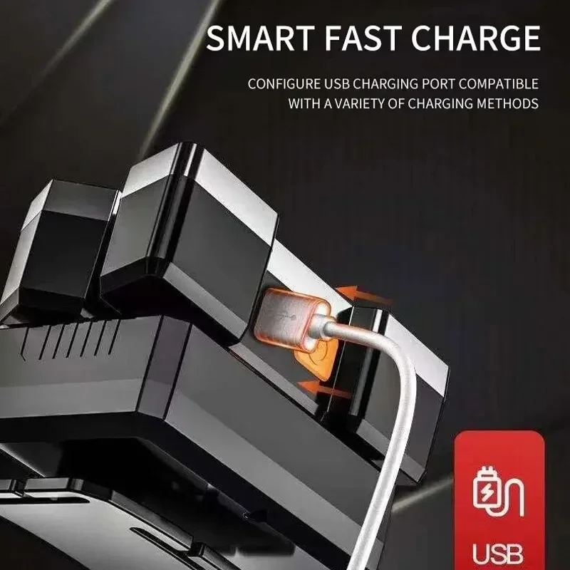 USB Rechargeable Headlamp Port - مراجعة Fish Finder Battery وسعره