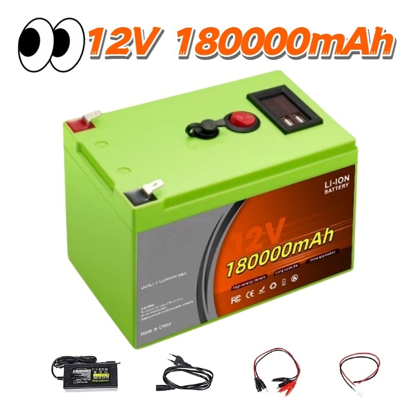 LiFePO4 12V 200Ah Rechargeable - مراجعة Fish Finder Charger وسعره
