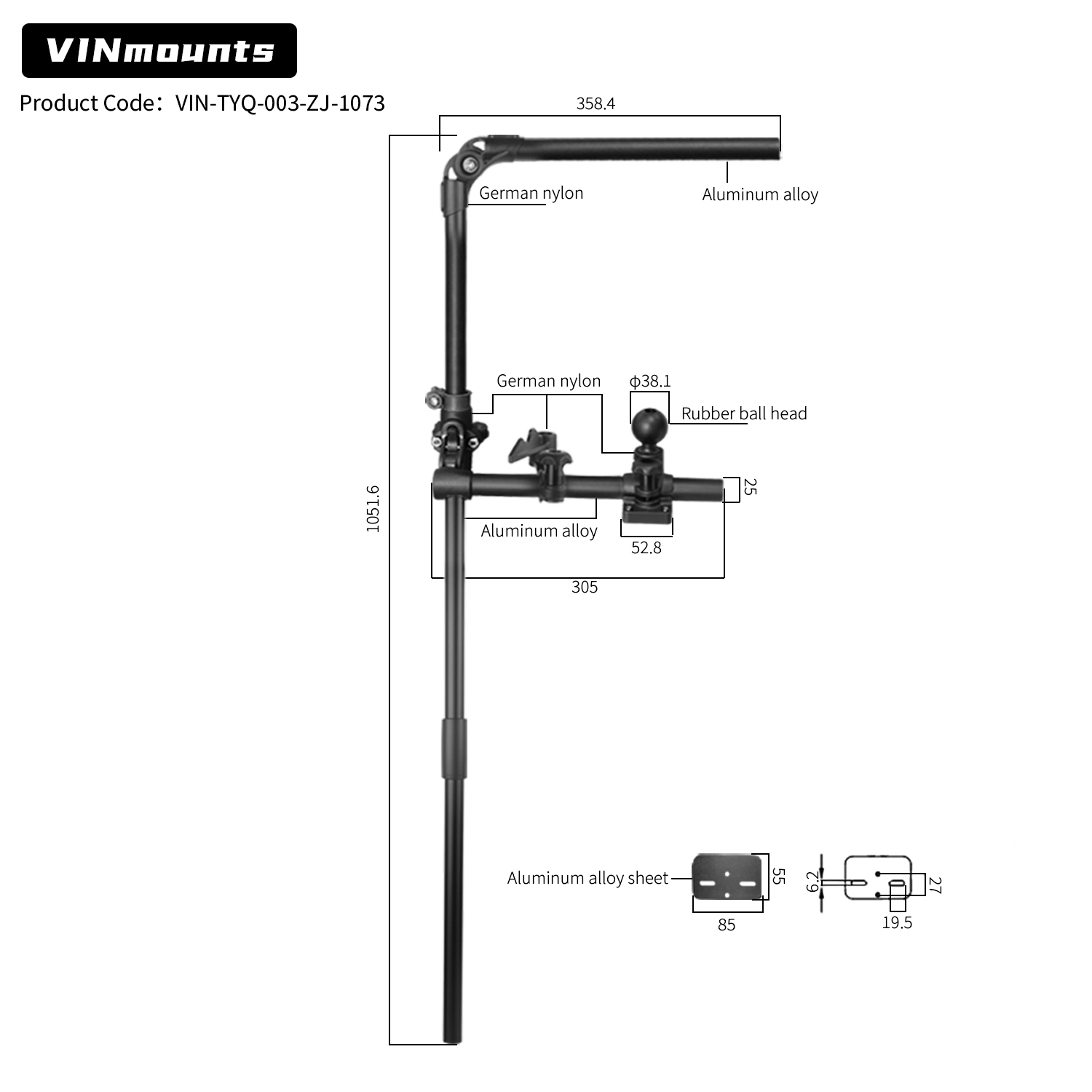 VINmountsLivescope Fish Finder - مراجعة Fish Finder Mount وسعره