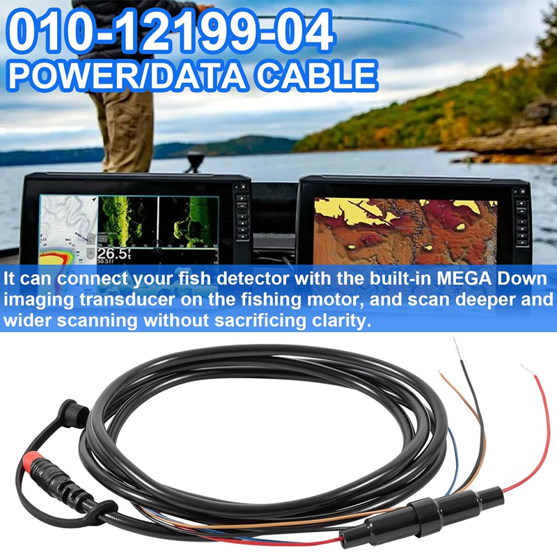 Marine 4-Pin Power Cable Conne - مراجعة Fish Finder Cable وسعره