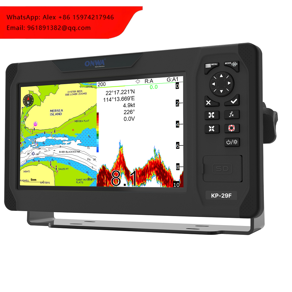 ONWA KP-25 KP-27 KP-29 Series  - مراجعة Fish Finder Gps وسعره