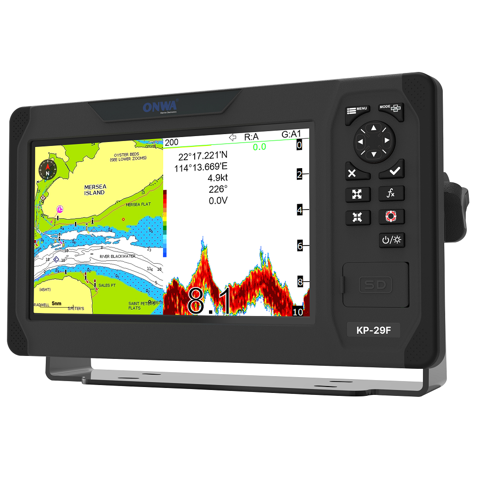 ONWA KP-25 KP-27 KP-29 Series  - مراجعة Fish Finder Gps وسعره