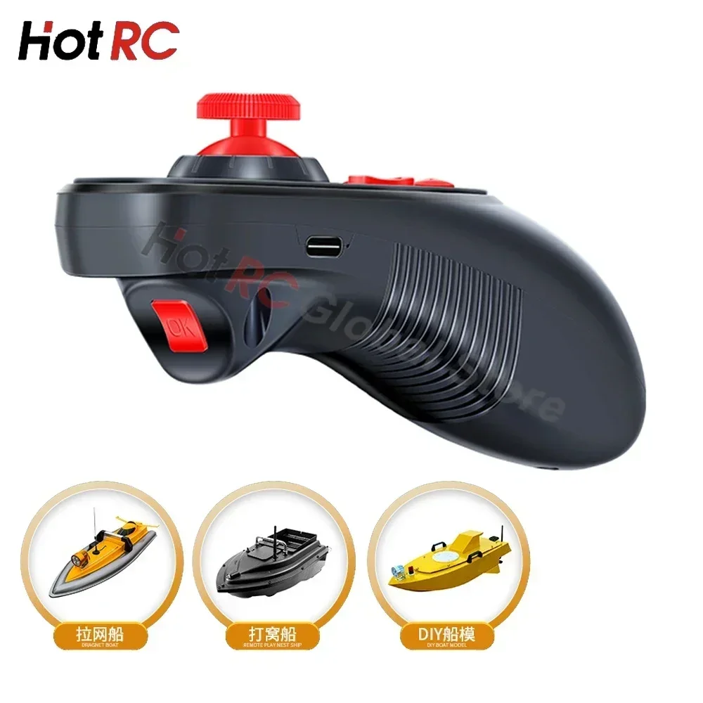 HOTRC DS600 6CH 6 Channel 2.4G - مراجعة Fish Finder Battery وسعره