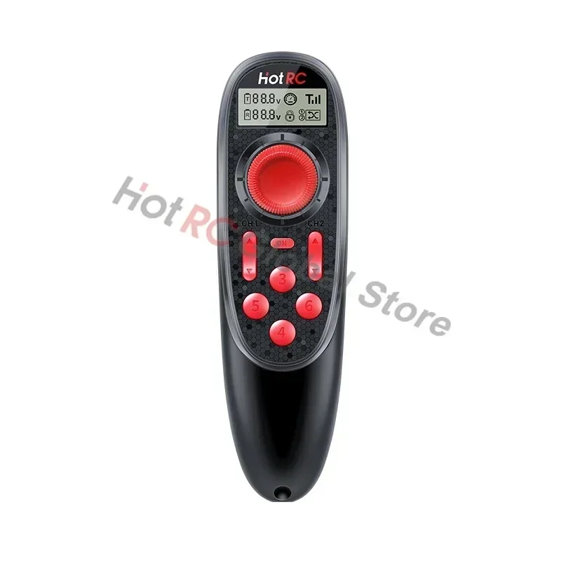 HOTRC DS600 6CH 6 Channel 2.4G - مراجعة Fish Finder Battery وسعره