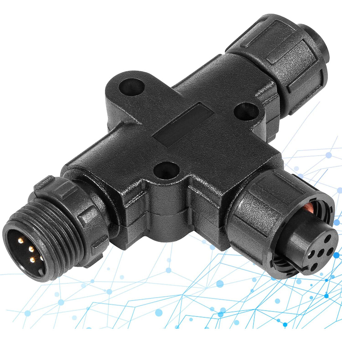 for NMEA 2000 Micro-C T-Connec - مراجعة Fish Finder Cable وسعره