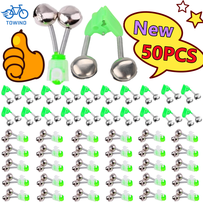 50-5PCS Double Bells Fishing I - مراجعة Fish Alarm وسعره