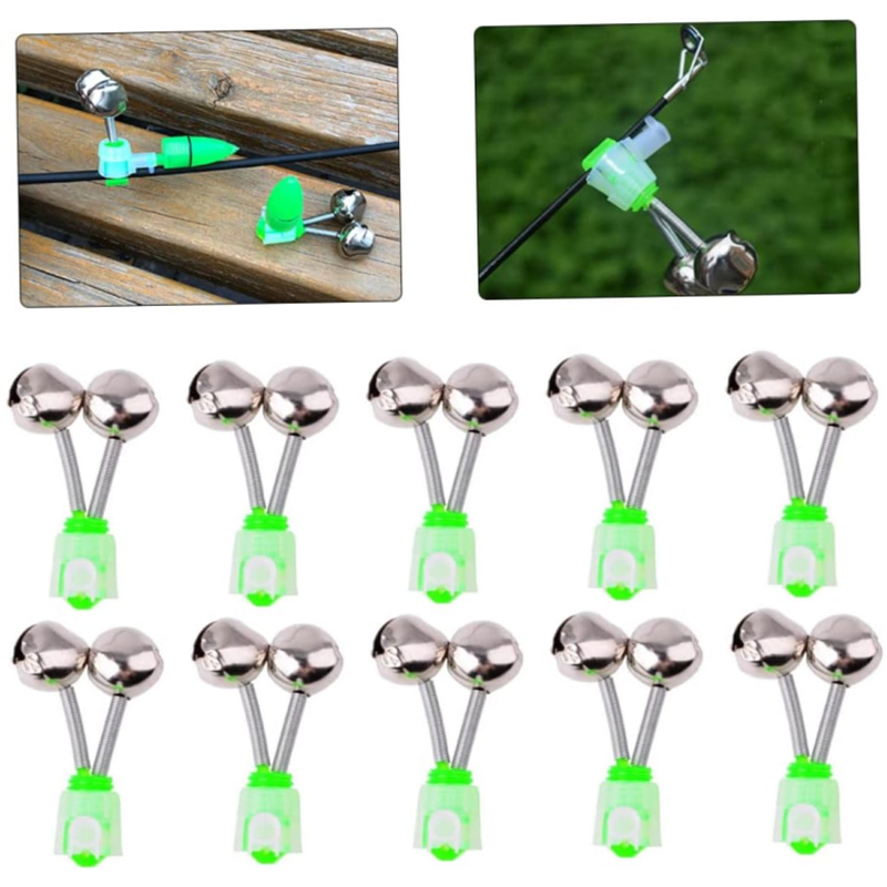 50-5PCS Double Bells Fishing I - مراجعة Fish Alarm وسعره