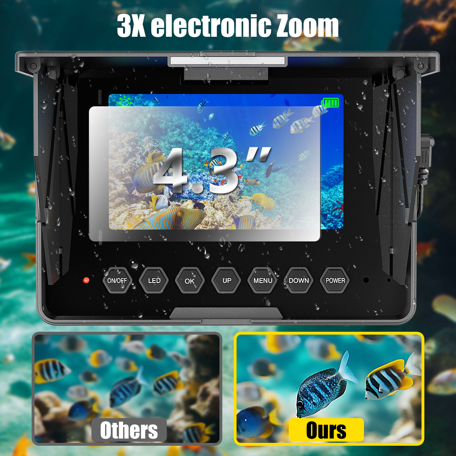 Underwater Fishing Camera - 15 - مراجعة Fish Finder Cable وسعره