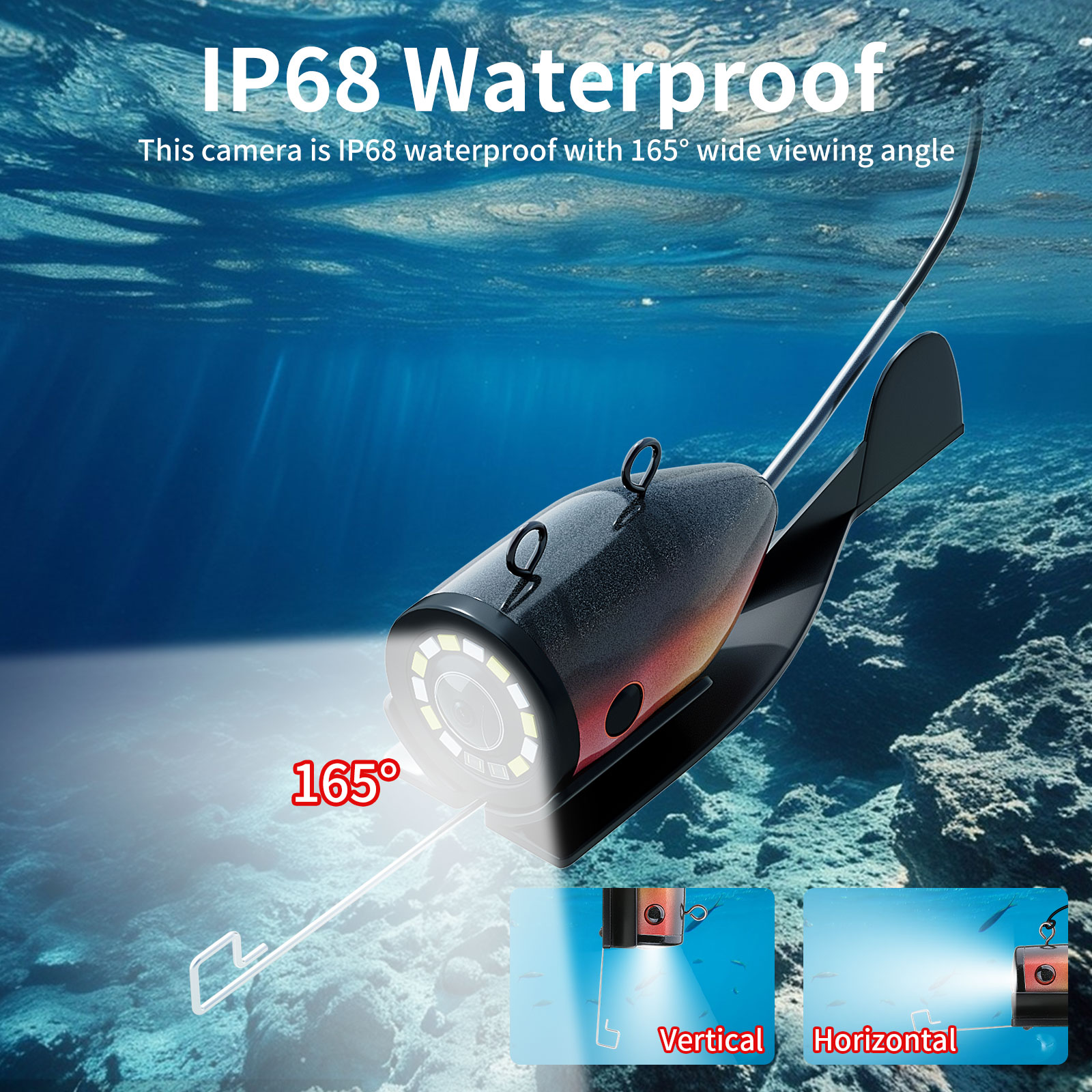 Underwater Fishing Camera - 15 - مراجعة Fish Finder Cable وسعره