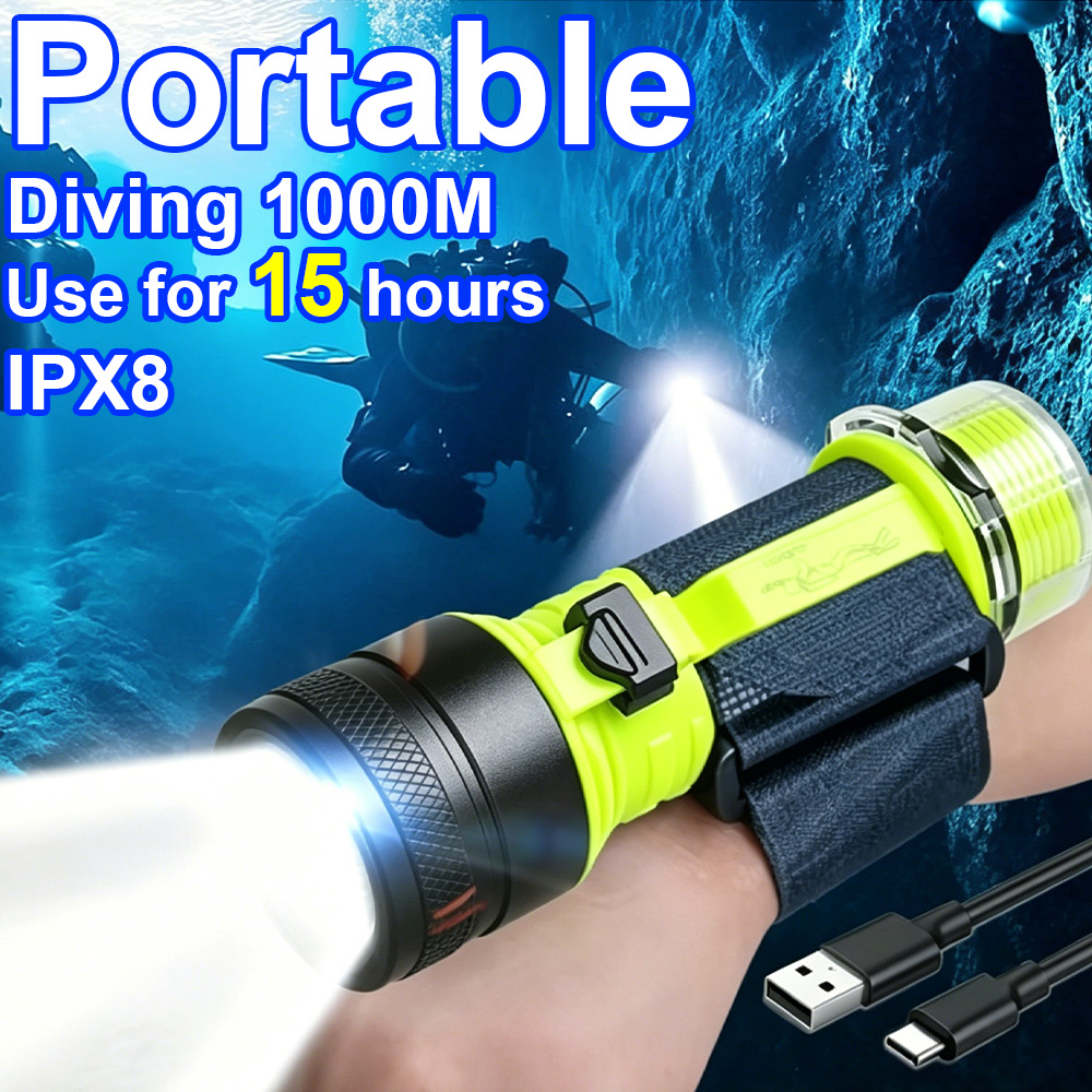 New Portable Professional LED  - مراجعة Fishing Light وسعره