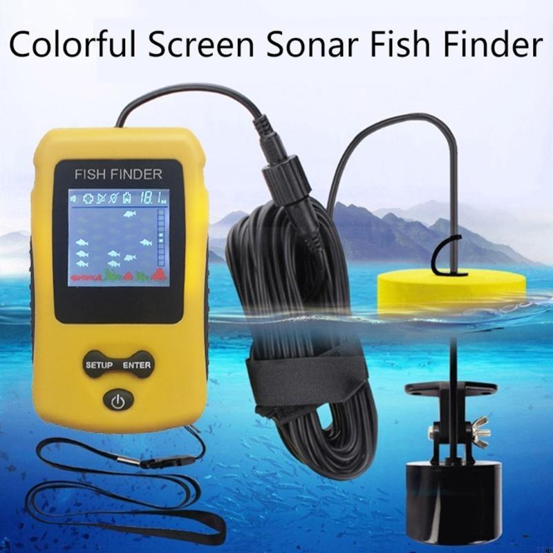 77HC Portable Fish Finders wit - مراجعة Fish Finder Portable وسعره